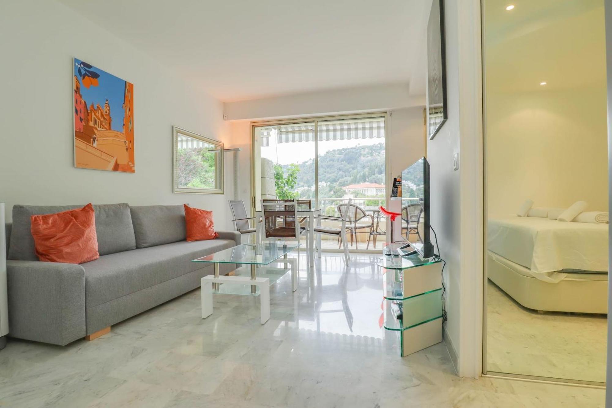 « La Grande Residence » Vue Mer, Piscine Menton Luaran gambar