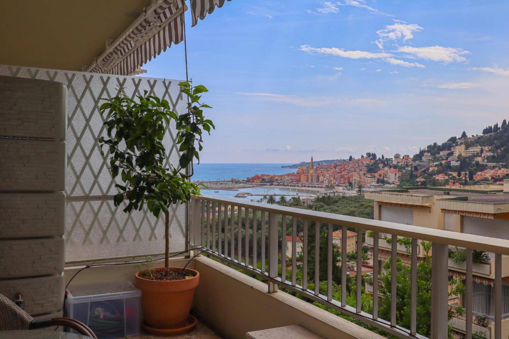« La Grande Residence » Vue Mer, Piscine Menton Luaran gambar