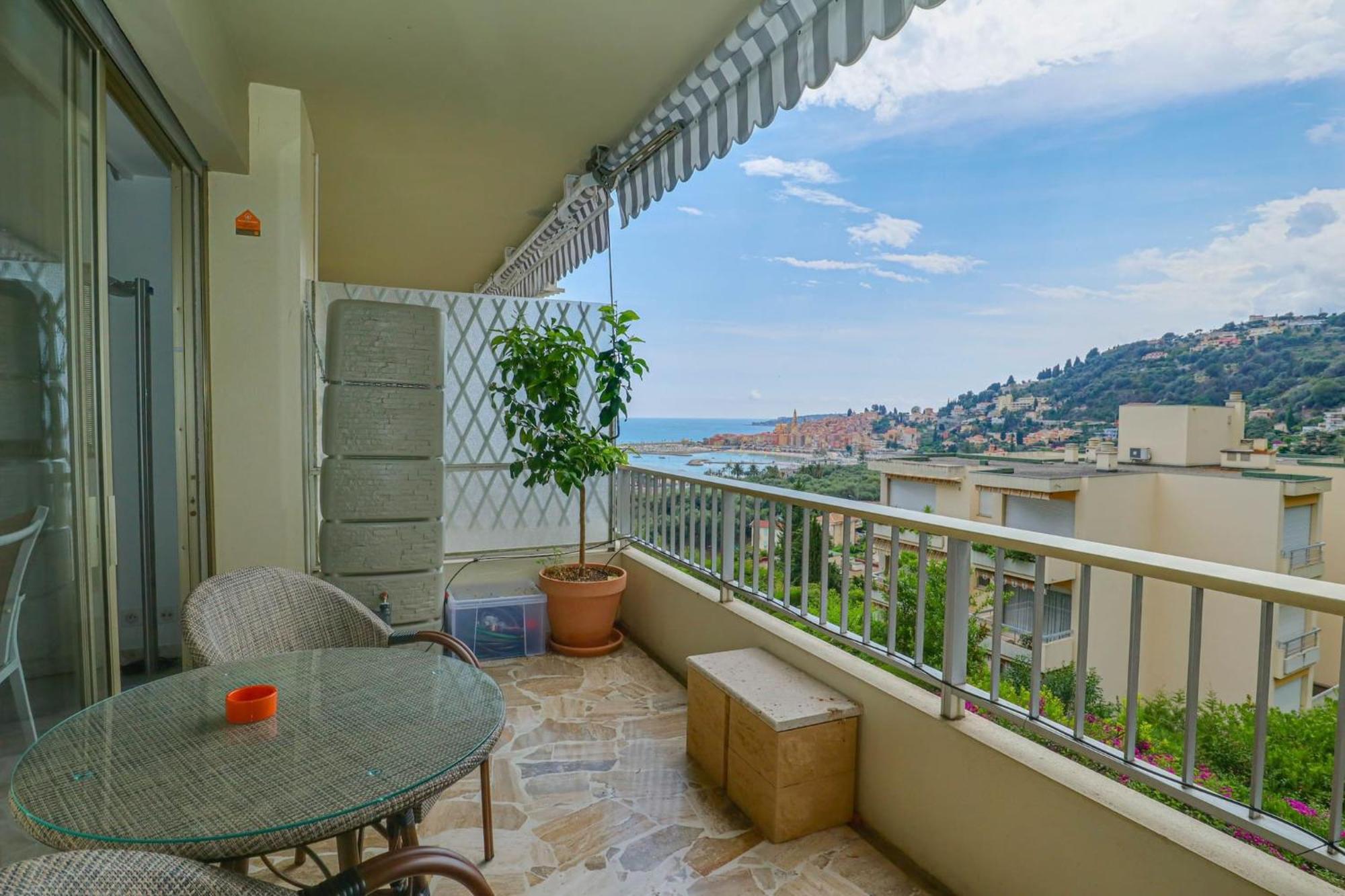« La Grande Residence » Vue Mer, Piscine Menton Luaran gambar