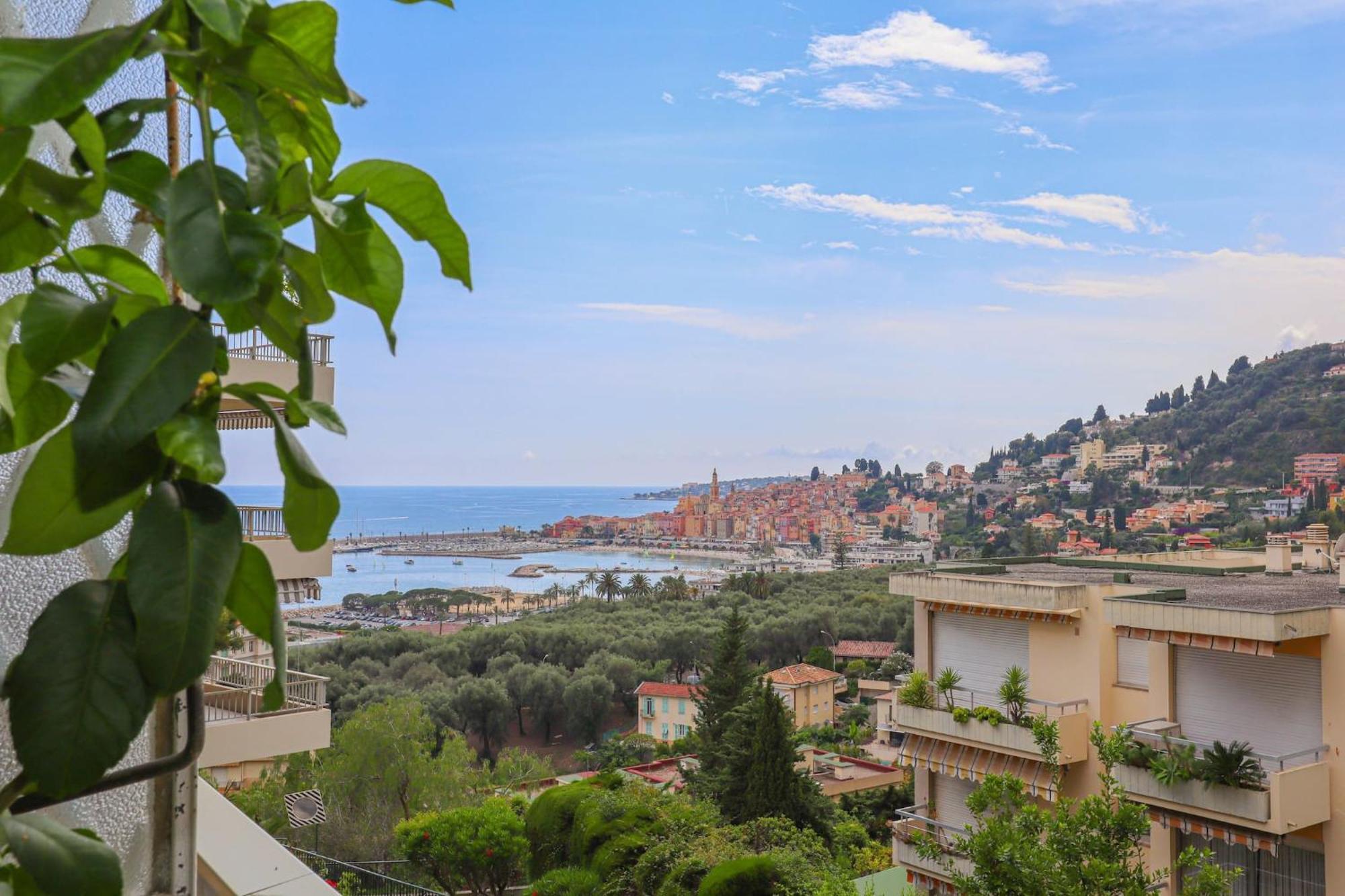 « La Grande Residence » Vue Mer, Piscine Menton Luaran gambar